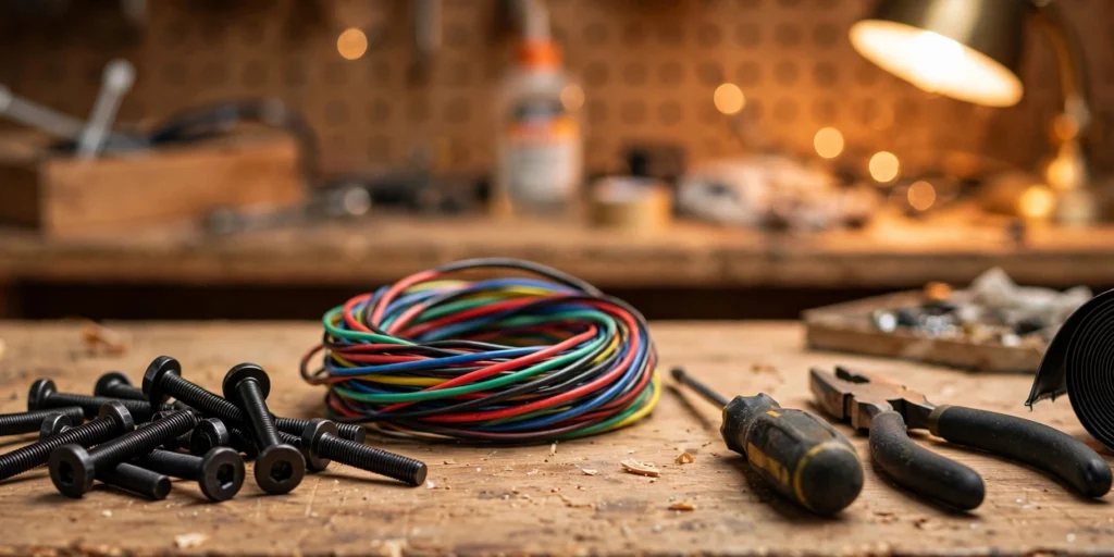 Arcade cabinet build hardware and tools